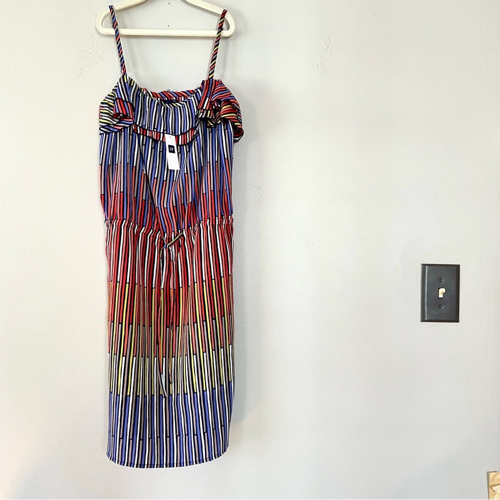 Gap *** size S NWT summer dress with pockets, striped